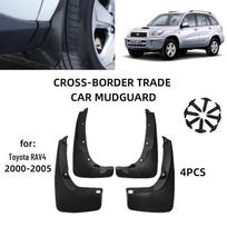 2000-2005 Toyota RAV4 Mudguard Leather Wheel Eyebrow Black black