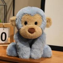 Non-Toxic 40Cm Cartoon Monkey Plush Doll High Quality Colorful Monkey Gorilla Animal Stuffed Toy Home Decoration Gift For Children And Children about 40cm beige