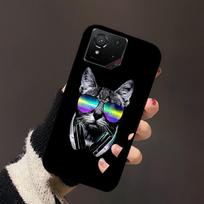 For Asus ROG 9 Pro Case Phone9 Pro Cute Fashion Color Painted Silicone Soft Phone Coque For Asus ROG Phone 9 Bumper Cover ROG9 Asus ROG 9 Pro black