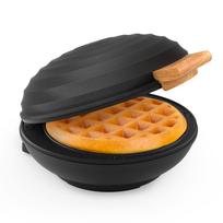 CROWNFUL Mini Waffle Maker, 4  Chaffle Maker with Compact Design, Easy to Clean, Non-Stick Surface, Recipe Guide Included, Perfect for Breakfast, juoda