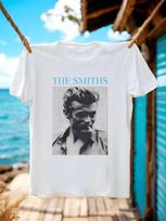 Vintage The Smiths Band T-shirt - Iconic Print Retro Tee S įvairiaspalvis