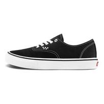Vans Authentic Skate Classics Canvas Retro Low-Top Unisex Skate Shoes Standard Black VN0A5FC8Y28 37 black