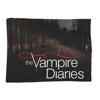 The Vampire Diaries Damon Salvatore Blankets Soft Warm Flannel Throw Blanket Bedspread for Living room Picnic Travel Home Couch Size: 75*100cm, Weight: 230 GSM