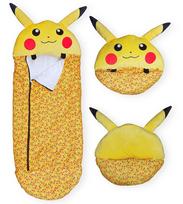 Children's sleeping bag for kindergarten 50x130 pokemon pikachu yellow