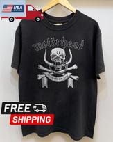 HOT! Motorhead March ör Die Rock Band Unisex Black T-shirt Size S-5XL XL