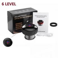 2026 New Muscle Recovery Rechargeable Electric Vacuum Cupping Set Wireless 6/12 Level Skin Scraping Massage Guasha Tool for Household Use 6level black