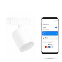 Bluetooth Speaker for Magnetic Tracks SLIM TRACK 48VDC White