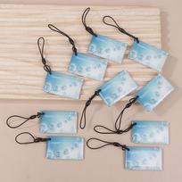 10Pcs 5*3CM IC Card Tuya TTlock BLE Electronic Smart Door Lock Card Digital Fingerprint Locks Unlock RFID Card 13.56Mhz