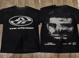 The Weeknd After Hours Til Dawn Tour 2025 Shirt Distorted Face Comfort Colors XXL gray