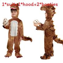 Dinosaur Halloween Onesie For Kids With Polyester Fabric And Fun Cartoon Design For Costume Party S