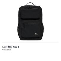 Nike 27L Utility Speed Treniruočių Kuprinė Juoda CK2668-010 One Size 1 juoda