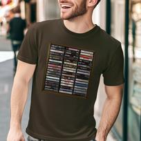 Real Cassettes Tape Premium Shirt, Rock Pop Techno 70' 80' 90' Music Tees Legendary Vintage t shirt Mocha Mousse Shirt 2XL