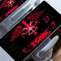 XXL 40x90cm The Binding Of Isaac Mouse pad Gamer Gaming Keyboard Computer PC Accessories Desk mat Rubber Mats Cabinet Mause pads 30cm by 60cm red