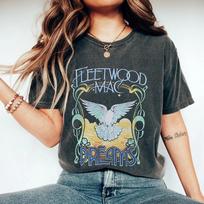 Fleetwood Mac marškinėliai, Stevie Nicks marškinėliai, Muzika Rock & Roll Grupė Nauji Karšti Unisex Marškinėliai S