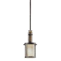 Elstead Lighting pakabinamas šviestuvas Ahrendale 1 Light Mini, rudas