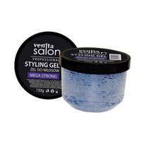Stiprios fiksacijos plaukų gelis su keratinu ir pantenoliu Venita Salon Professional Styling Gel Mega Strong, 150g