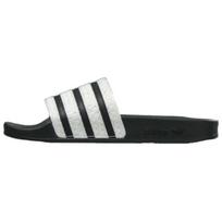 Adidas Originals Adilette Comfortable Versatile Non-Slip Non-Wear Slide Sandals Women Footwear Black CG6256 39⅓ black