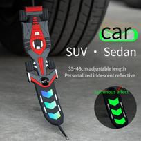 Didelio patvarumo antistatinė įžeminimo juosta Galinis priekabos diržas elektros apsaugai Statinio iškrovimas Automobilio saugos aksesuaras Glow-in-the-Dark Reflective Version gray