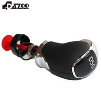 For Skoda Octavia Superb Yeti DSG Gear Shift Knob Head Handball Leather With DSG LOGO Cr Accessories DSG logo Knob black