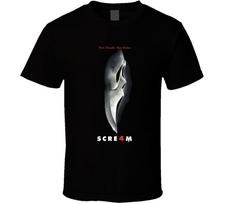 Scream 4 Thriller Horror Movie Unisex T-Shirt M black
