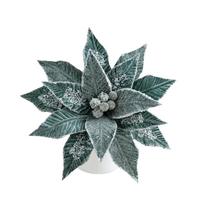 Vibrant Colors Artificial Xmas Flower Large Size Christmas Tree Wreath  Wedding Decor