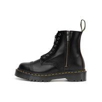 Dr. Martens Unisex 1461 Quad Polished Smooth Leather Black Platform Shoes 26664001 36 black