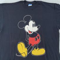 Vintage Walt Disney Mickey Mouse Shirt Mens XL Black Big Graphic Cartoon USA 90s XL white