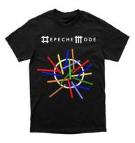 Depeche Mode Playing The Angel Harajuku Style Rock Band Unisexs TShirt Cotton Short Sleeve Popular Women 2026 Summer T Shirt S blue
