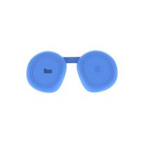 Meta Quest 3 Silicone Lens Cover - VR Accessory, Universal Glasses Model, Soft Rubber, Dustproof mėlyna