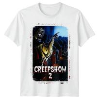 Creepshow 2 (1987) Movie Poster Inspired Unisex T-Shirt Retro 80s Tee Graphic Tee M white