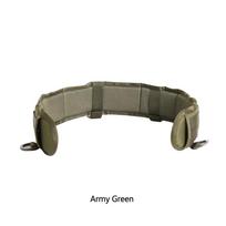 Multifunction Outdoor MOLLE Tactical Battle Belt Hunting Set Belt Inner Waist Belt With Phone Tool Bag For CS Shooting žalia