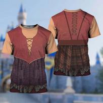 Mary Sanderson Cosplay Costume Hocus Pocus Halloween Tshirt 3D XXXXL brown