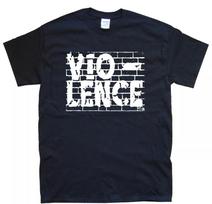 VIO-LENCE T-SHIRT All sizes S M L XL XXL colours Black, White S
