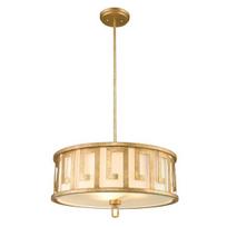 Elstead Lighting pakabinamas šviestuvas Lemuria GN-Lemuria-P-L, auksinės spalvos
