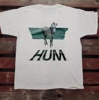 Hum Band You d Prefer an Astronaut Cotton Unisex White T-Shirt XS gray