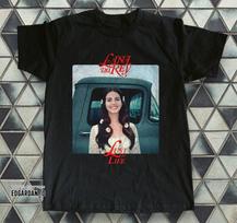 Lana Del Rey - Lust For Life Album Black Unisex T-shirt XL