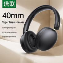 UGREEN HiTune Max5 Wireless AI Noise-Cancelling Headphones juoda