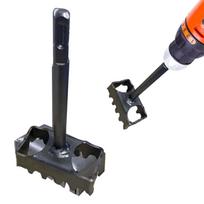 Square Hole Cutter For Electrical Boxes, Rectangular Slot Cutter For Hammers, Quick Wall Square Hole Punch For Brick, Concrete And Ceme One Size sidabras