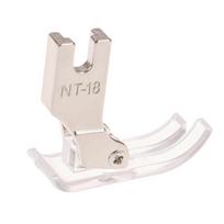 Pramoninio siuvimo prispaudimo pėdelė Lockstitch plastikinės plokštės prispaudimo pėdelė Mt-18 one size white