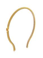 Balmain, Balmain, Hair Band, Gold beige