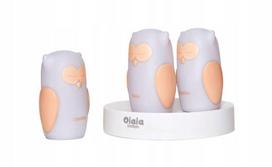 3 Led naktinės lemputės "sova" Olala - šviesos takas