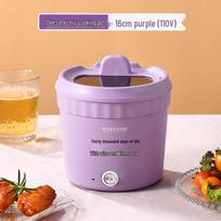 110V Multi-Functional Electric Cooking Pot with Steamer - Ideal for Instant Noodles and More. 110V for Foreign Use