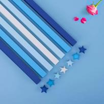 210/540 vnt. Laimingosios žvaigždutės dekoracija Origami laimingosios žvaigždutės juostelės Spalvoti popieriaus lapeliai Popieriaus lankstymo rinkinys Laimės žvaigždutė vaikams C 540PCS gray