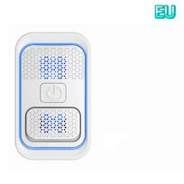 Plug-In Ultrasonic Pest Repeller Electronic Insect Control Mosquito Repellent For Home Repels Mice Ants Spiders Cockroaches A white