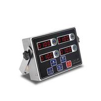 US/EU Plug Fried Chicken Timer LED Digital Screen Cooking Reminder  Restaurant 4 Channel-US Plug black