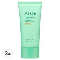Holika Holika Aloe Cica Waterproof Sun Cream SPF50+ PA++++, 70ml, 3 pcs blue