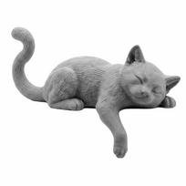 Creative Sleeping Cat Ornament Cute Decorative Cat Statues Simple Cat Statues Crafts  Bedroom Decor pilka