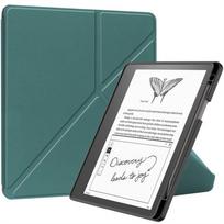 Multi-folding Stand Case Auto Wake/Sleep PU Leather eReader Cover Wear Resistant for Kindle Scribe Colorsoft 11 inch (2026) gray