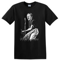 Jerry Lee Lewis Piano Rock Legend T Shirt Vintage Musician Concert Graphic Tee L black