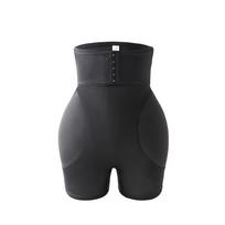 Women Butt Lifter Panties High Waist Trainer Body Shaper Padded Panty Buttock Booty Hip Enhancer Butt Shapers Control Panties L&1pc black